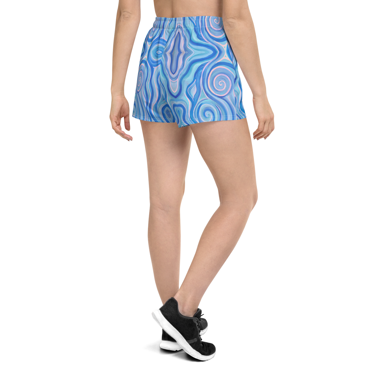 Running Shorts- "Aqua" Design