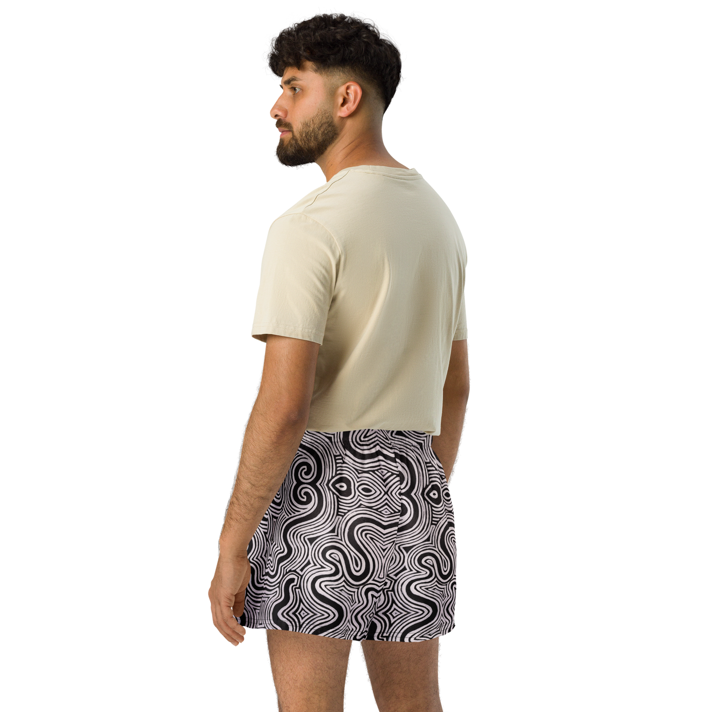 Running Shorts- "Record Player" Design