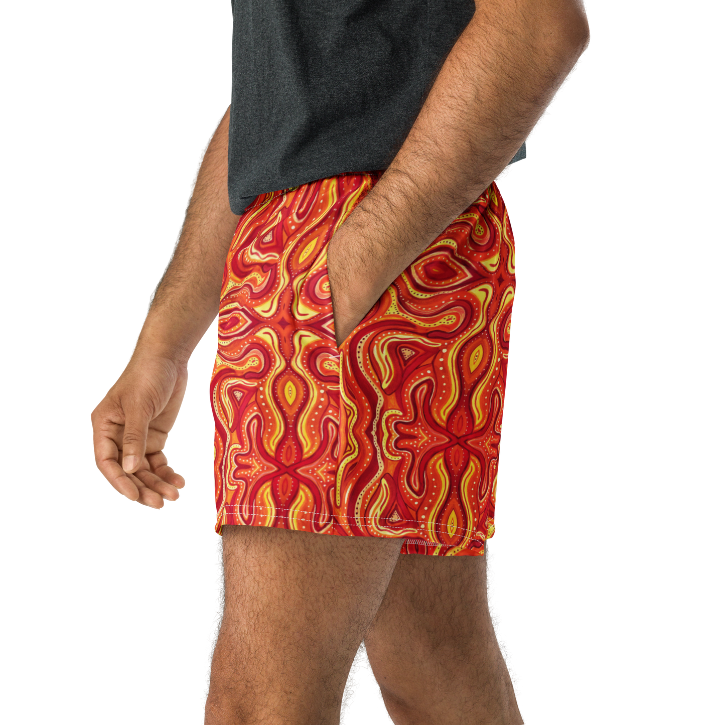 Running Shorts- "Ember" Design