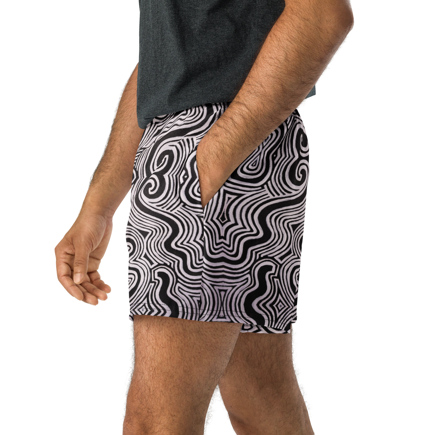 Running Shorts- "Record Player" Design
