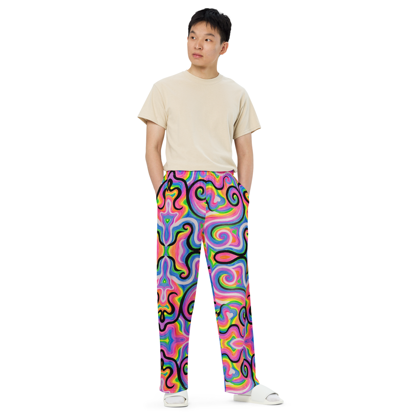 Lounge Sweatpants- "Electric" Design