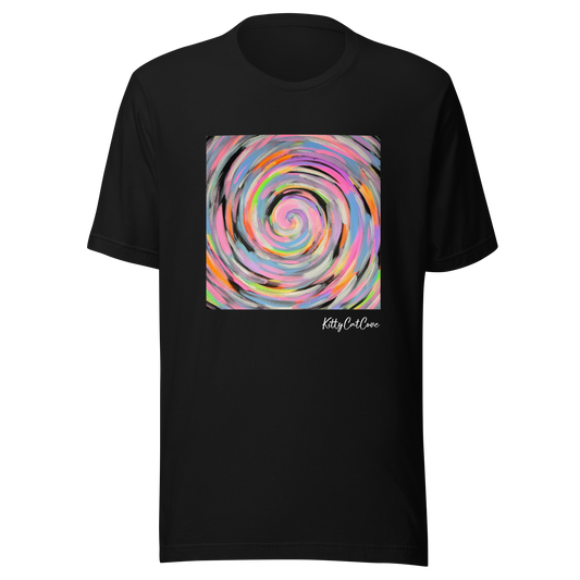 "Perfect Storm" Hand-Painted Art Print T-Shirt