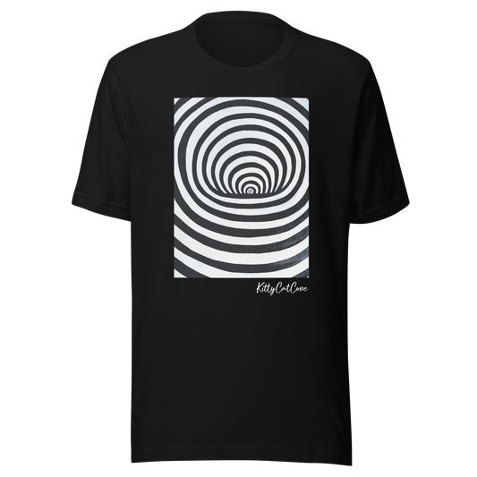"The Hole" Hand-Painted Art Print T-Shirt